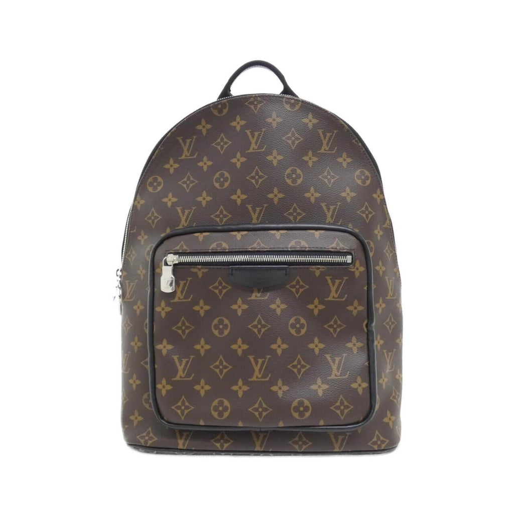 Louis Vuitton Marron Coated Canvas Backpack