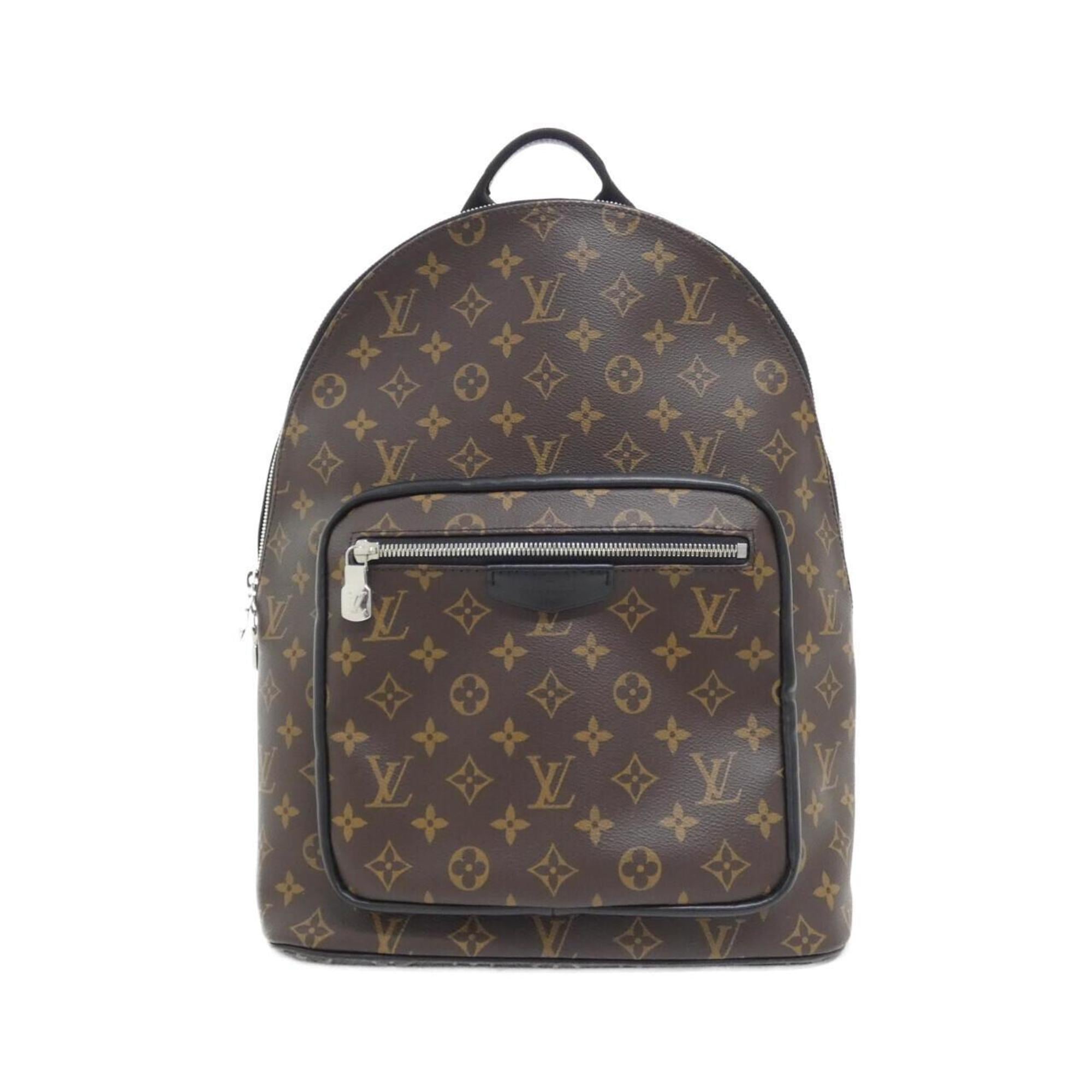 Louis Vuitton Marron Coated Canvas Backpack