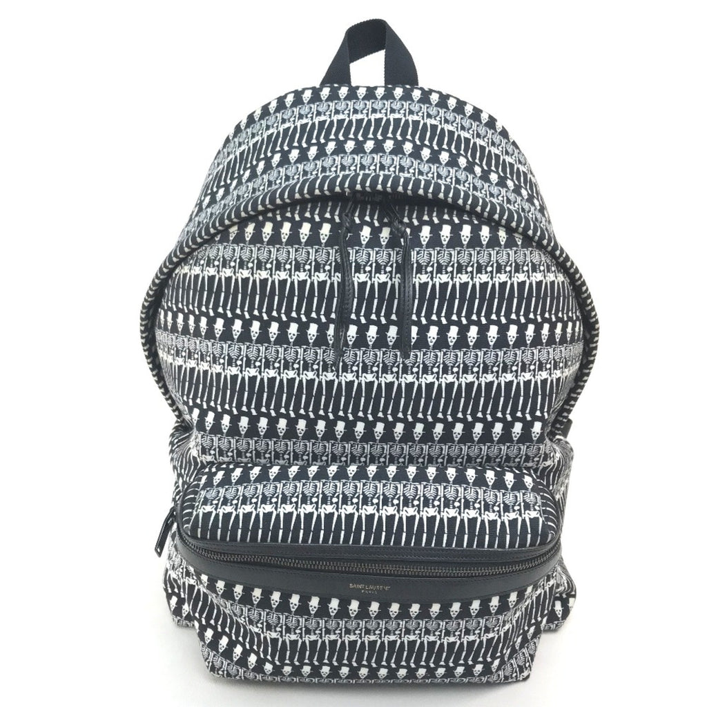 Saint Laurent Black Cloth Backpack (Pre-Owned)