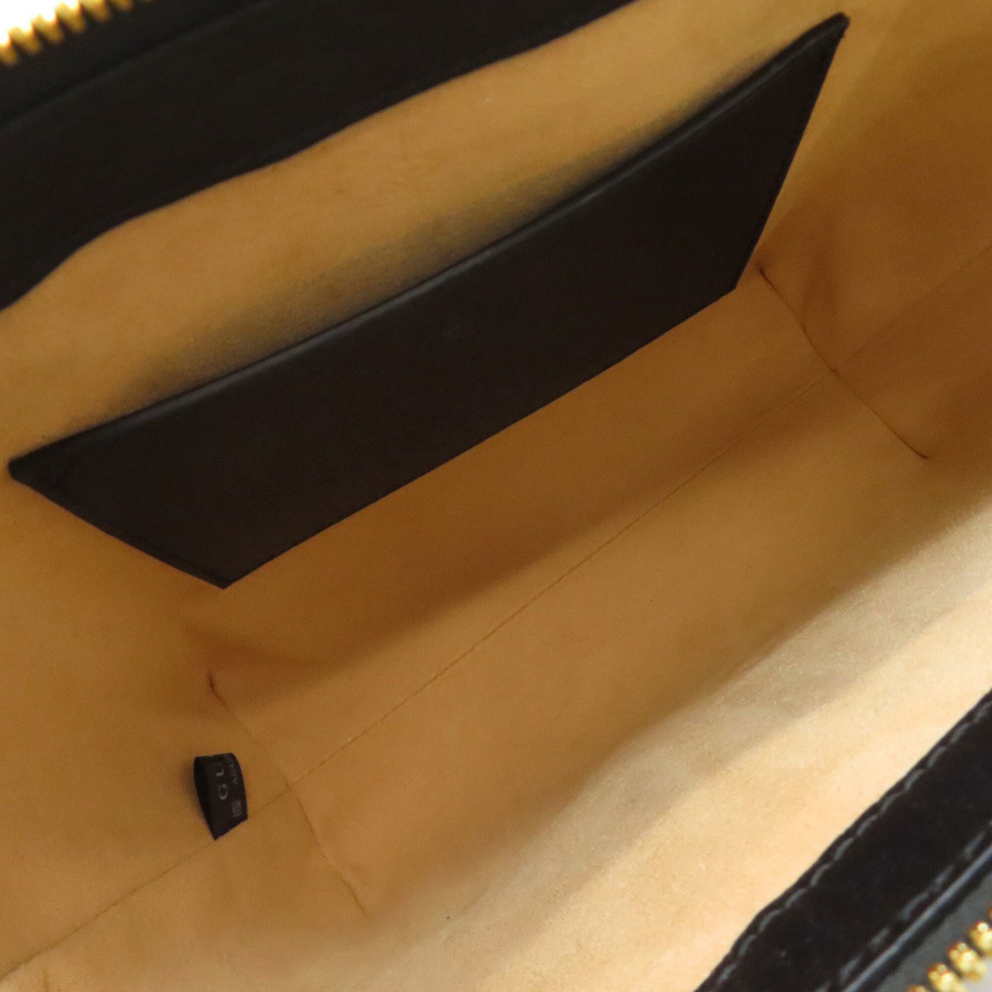 Gucci Black Leather Handbag (Pre-Owned)