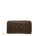 Louis Vuitton Brown Pvc Long Wallet
