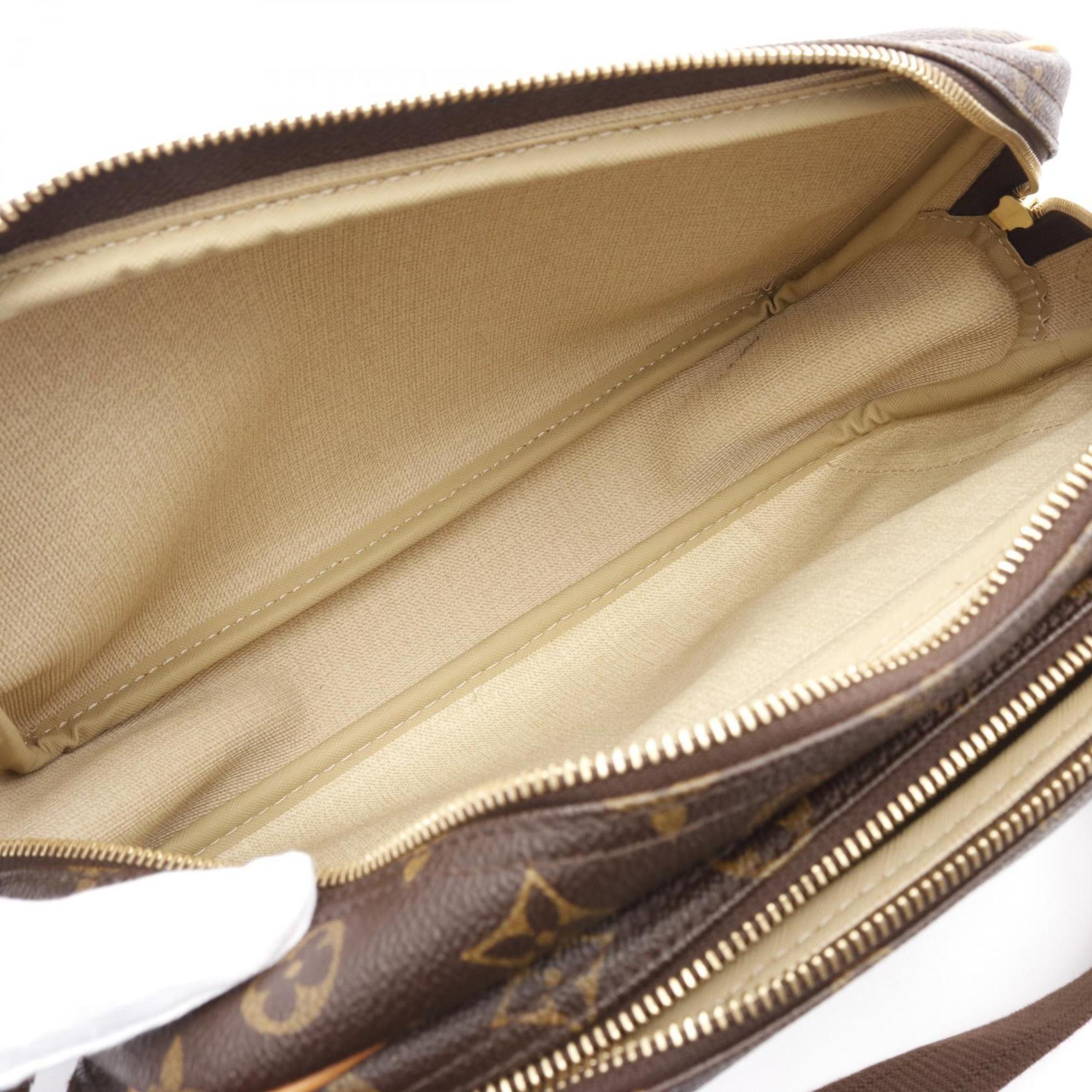 Louis Vuitton Brown Monogram Coated Canvas Shoulder Bag
