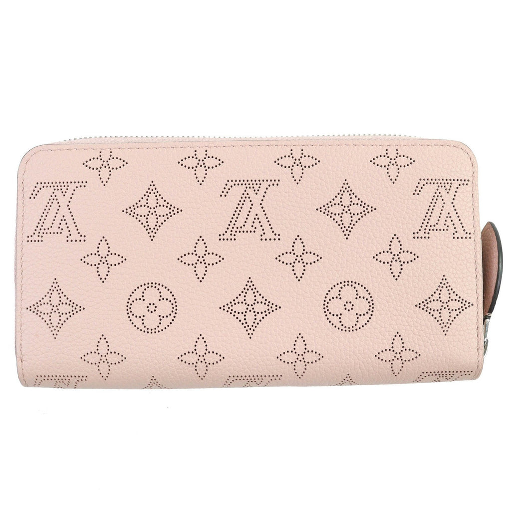 Louis Vuitton Mahina Magnolia Mahina Leather Long Wallet