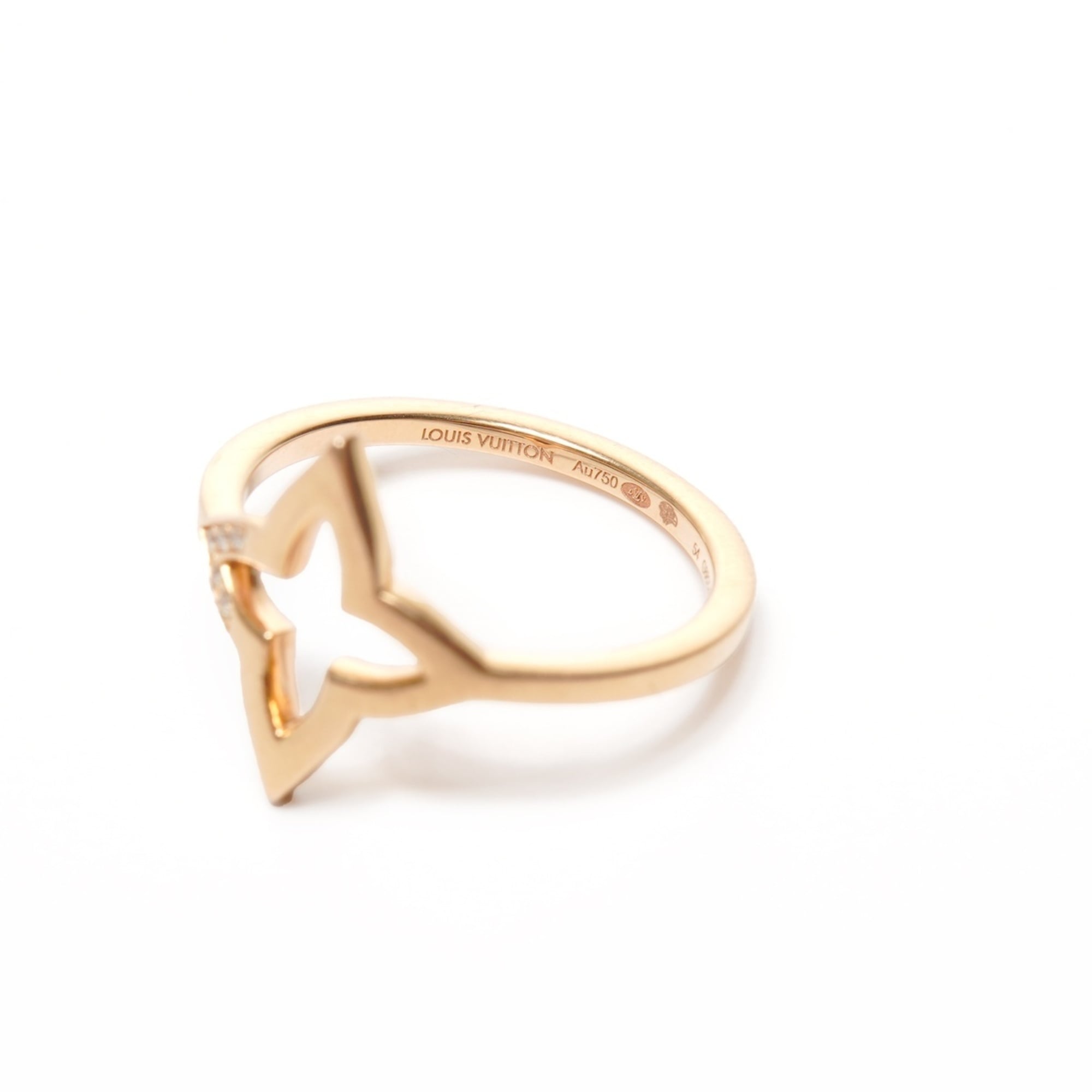 Louis Vuitton Gold Gold (18K) Band Ring