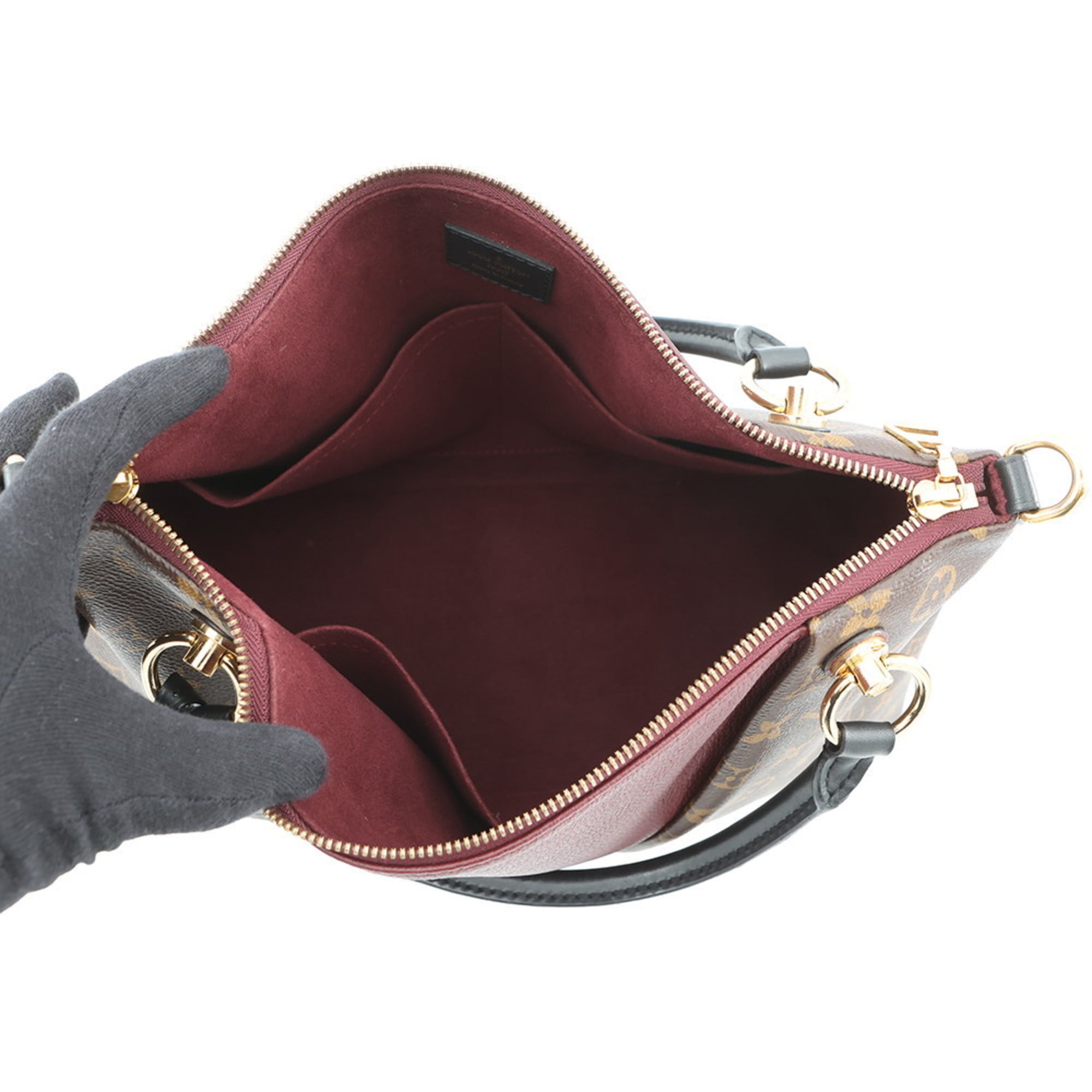 Louis Vuitton Monogram Bordeaux Monogram Shoulder Bag Tote Bag