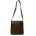 Louis Vuitton Brown Leather Pvc Pochette Shoulder Bag