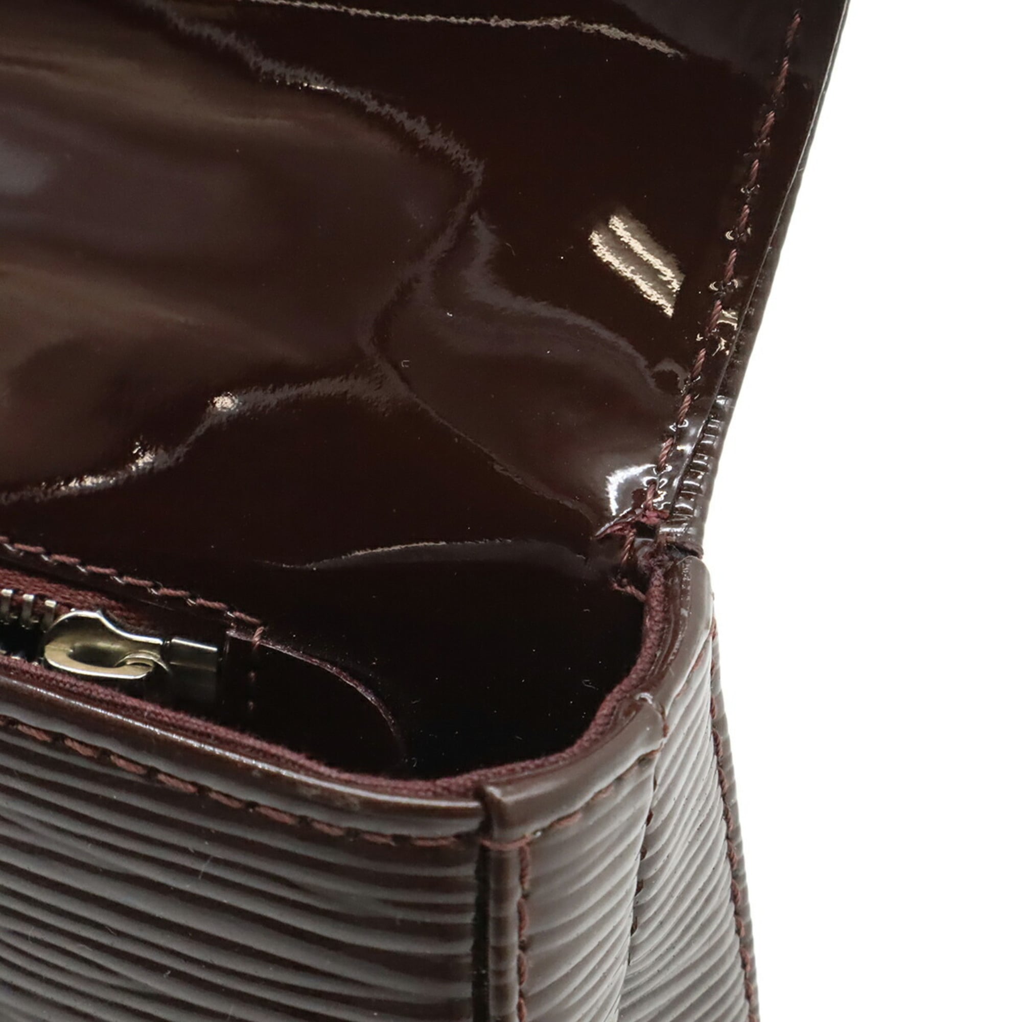 Louis Vuitton Brown Epi Leather Clutch Bag Pochette