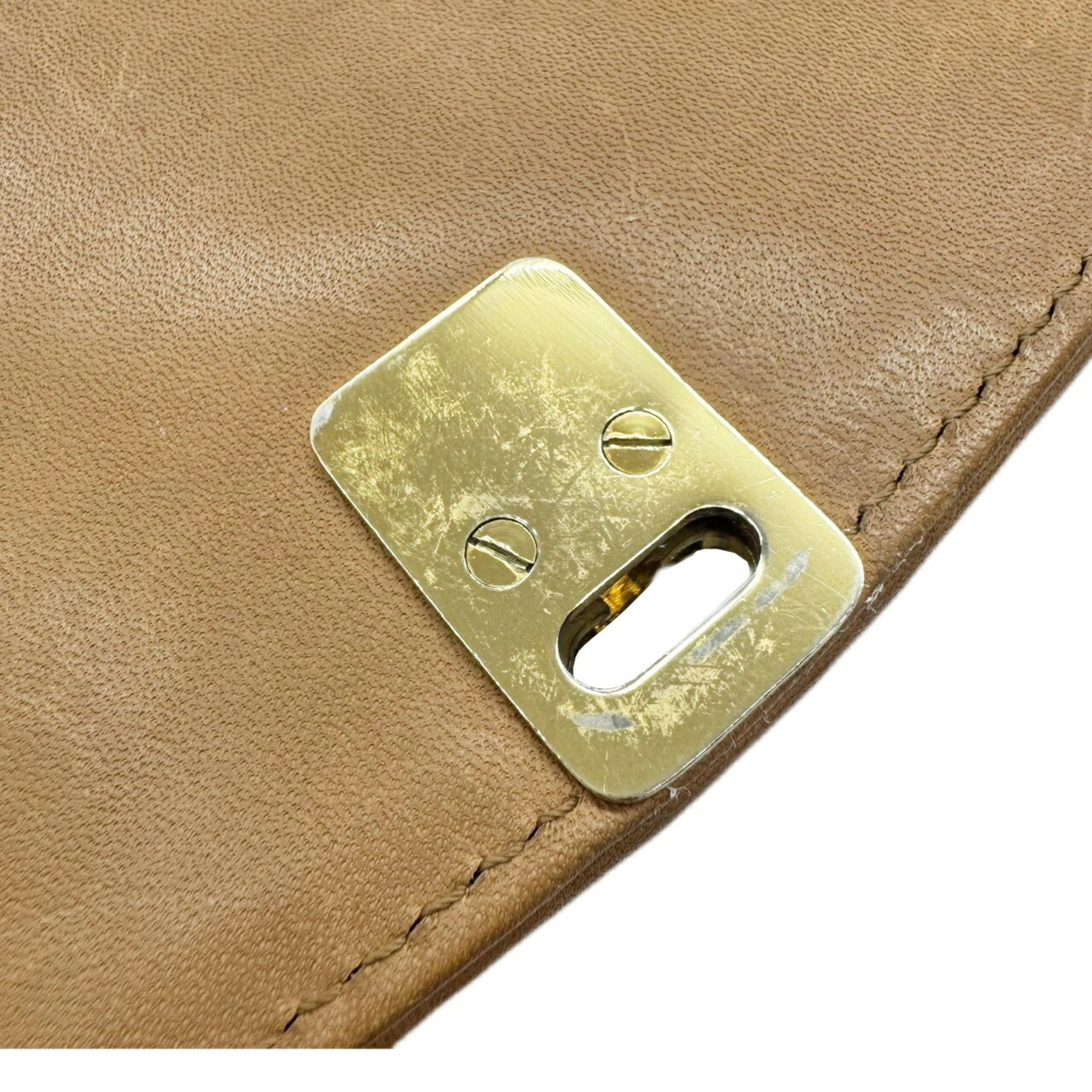 Celine Brown Pvc Shoulder Bag