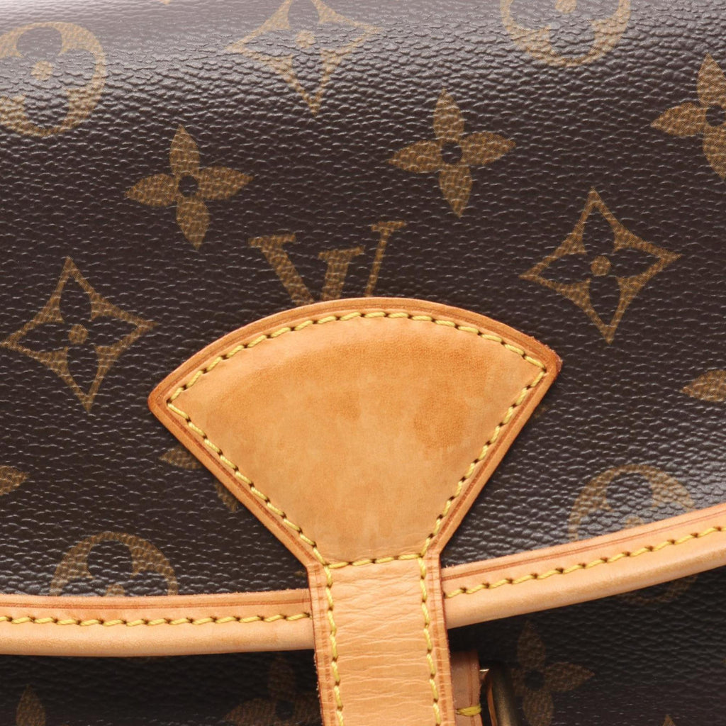 Louis Vuitton Brown Monogram Monogram Leather Shoulder Bag