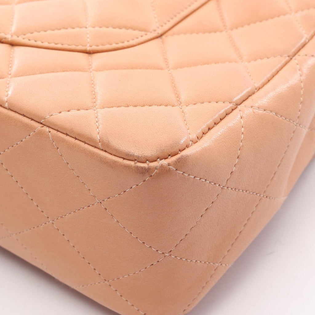 Chanel Orange Leather Handbag