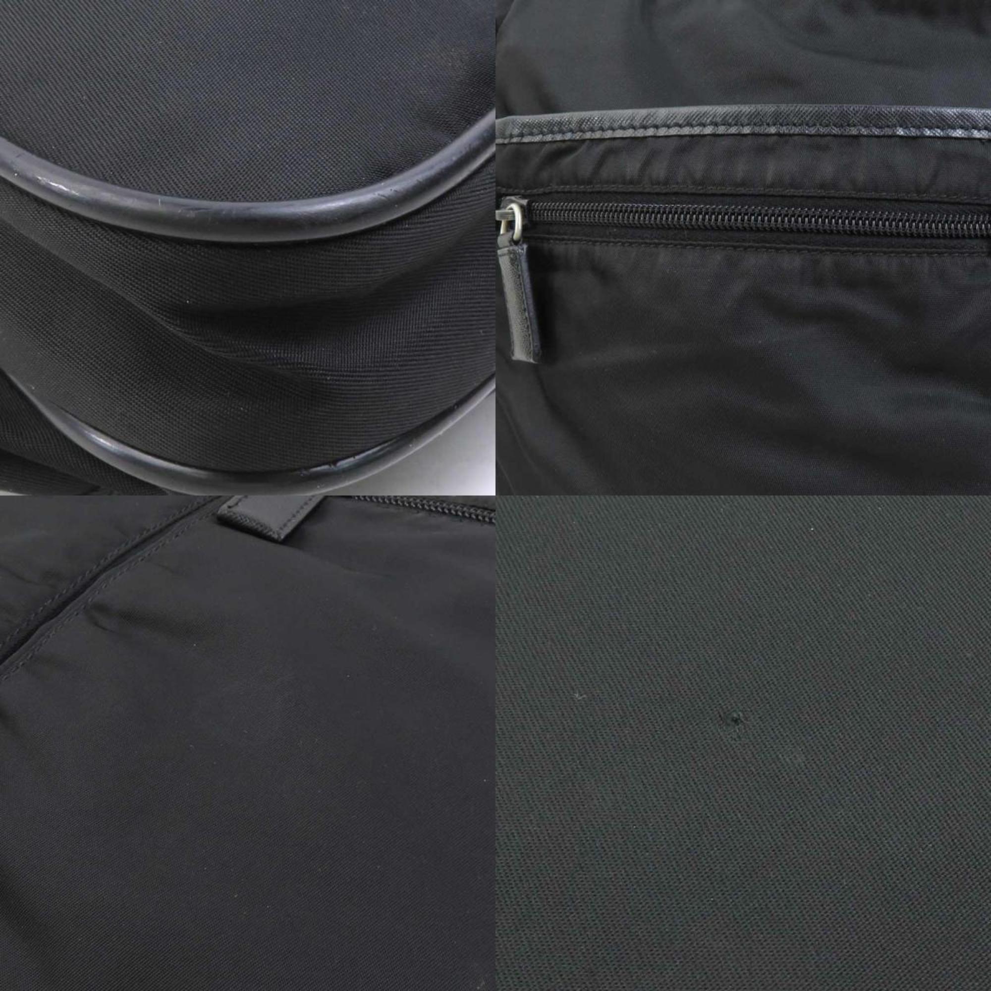 Prada Black Nylon Shoulder Bag