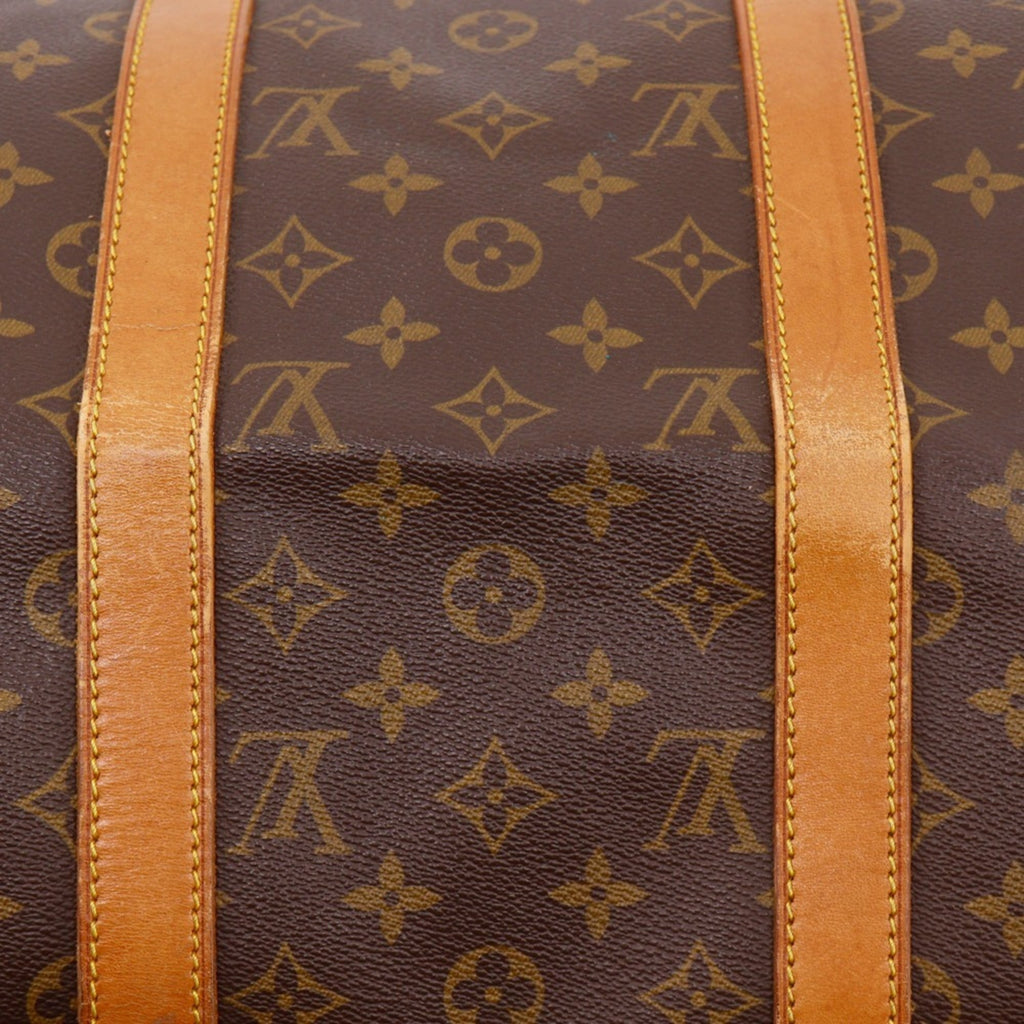 Louis Vuitton Brown Monogram Canvas Boston Bag