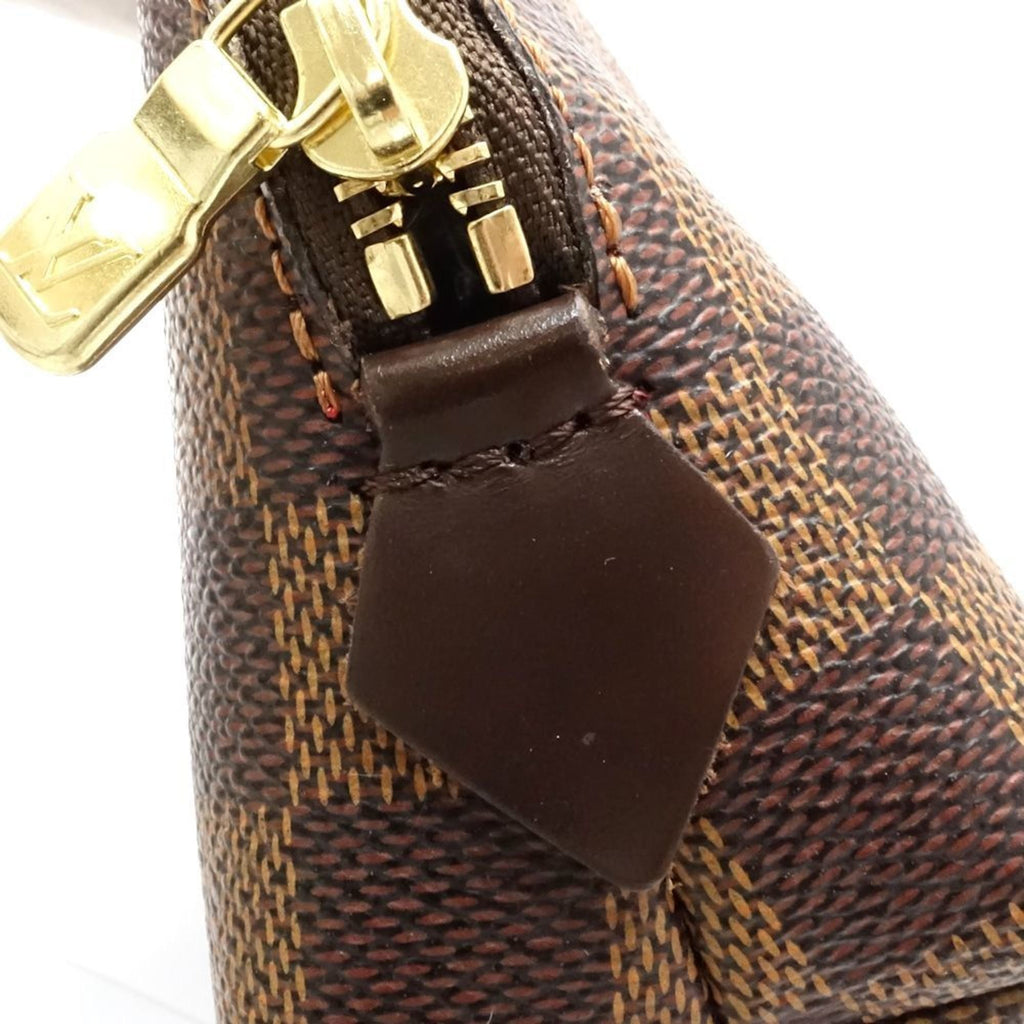 Louis Vuitton Brown Ebene Canvas Pouch