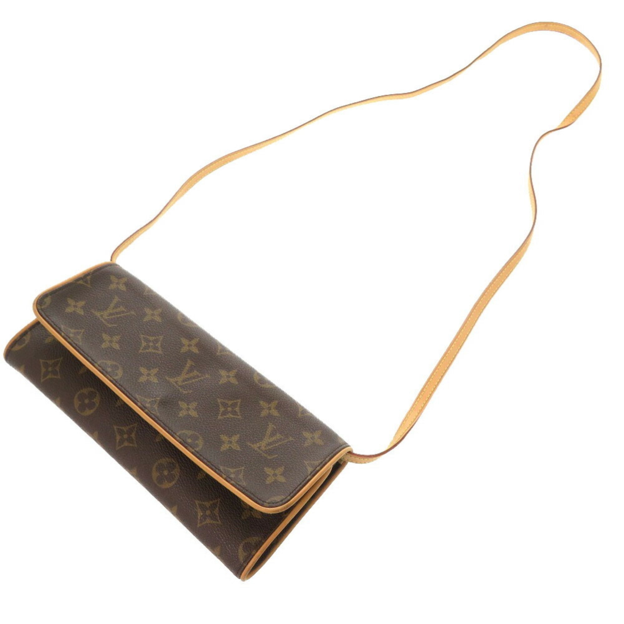 Louis Vuitton Brown Monogram Monogram Pochette Shoulder Bag