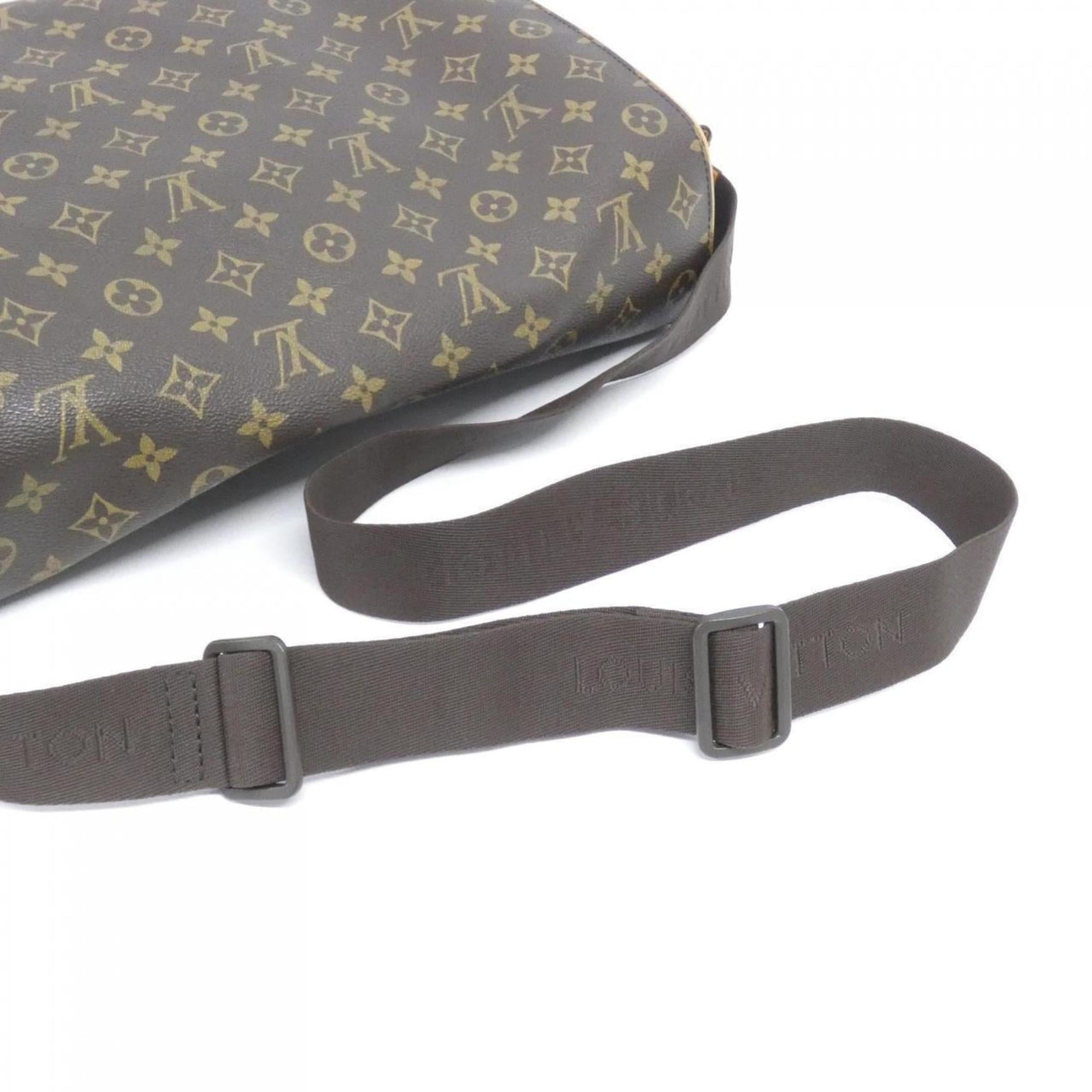 Louis Vuitton Marron Coated Canvas Shoulder Bag