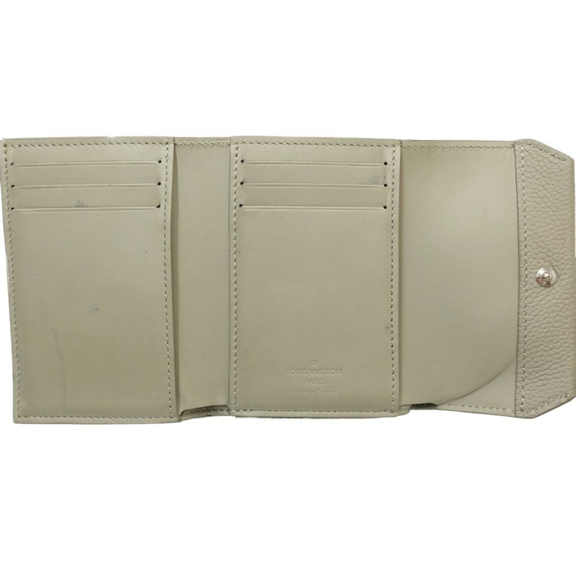 Louis Vuitton Leather Wallet (Tri-Fold)