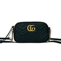 Gucci Black Leather Shoulder Bag (Pre-Owned)
