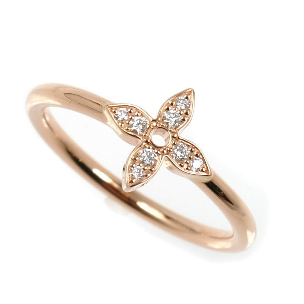Louis Vuitton Pink Gold (18K) Band Ring