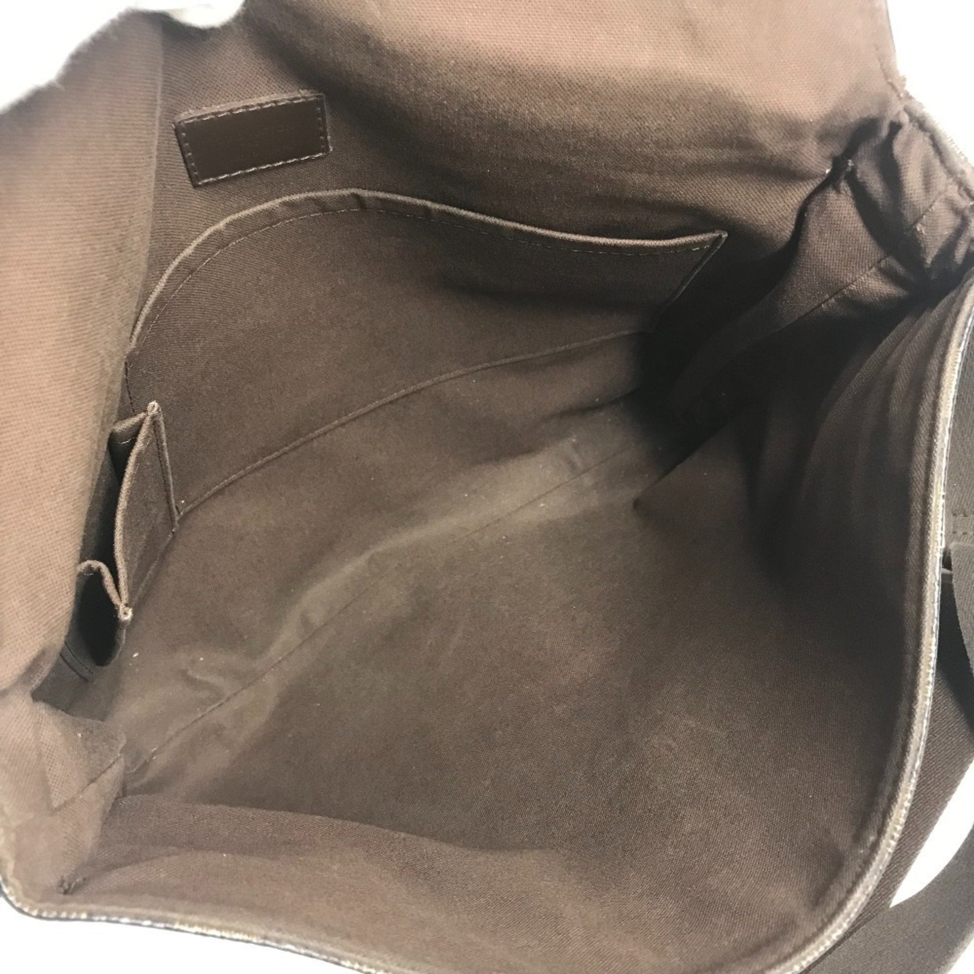 Louis Vuitton Brown Ebene Damier Canvas Messenger Bag Shoulder Bag