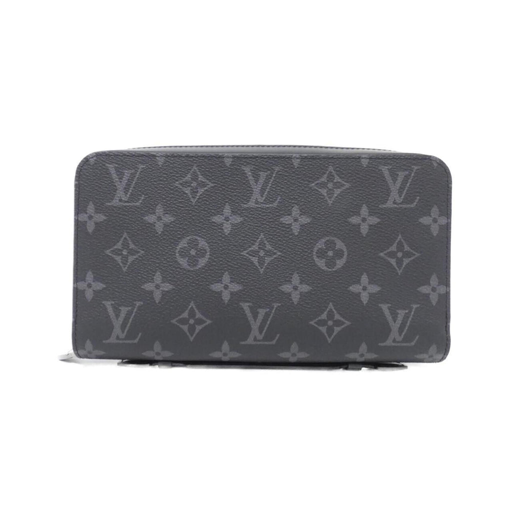 Louis Vuitton Black Coated Canvas Long Wallet