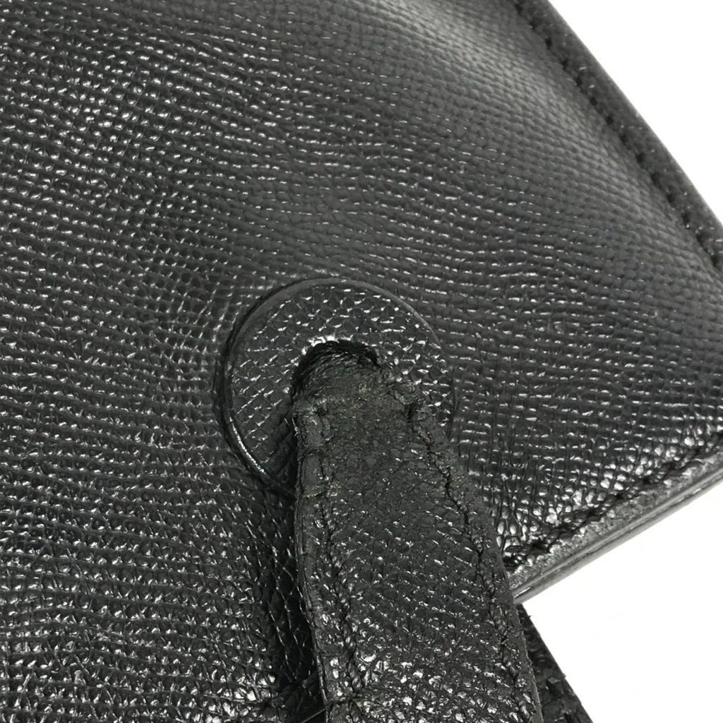 Chanel Black Grained Calfskin Shoulder Bag Tote Bag