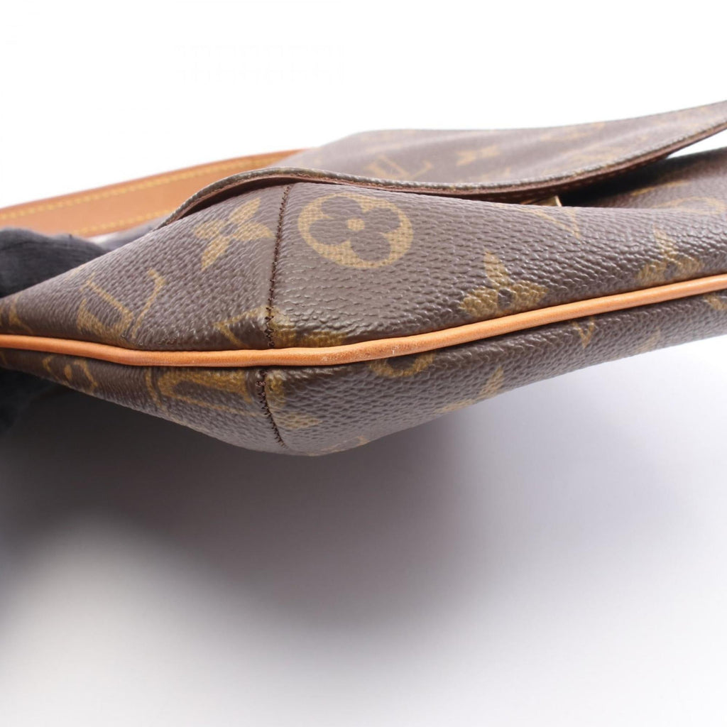 Louis Vuitton Brown Monogram Coated Canvas Shoulder Bag