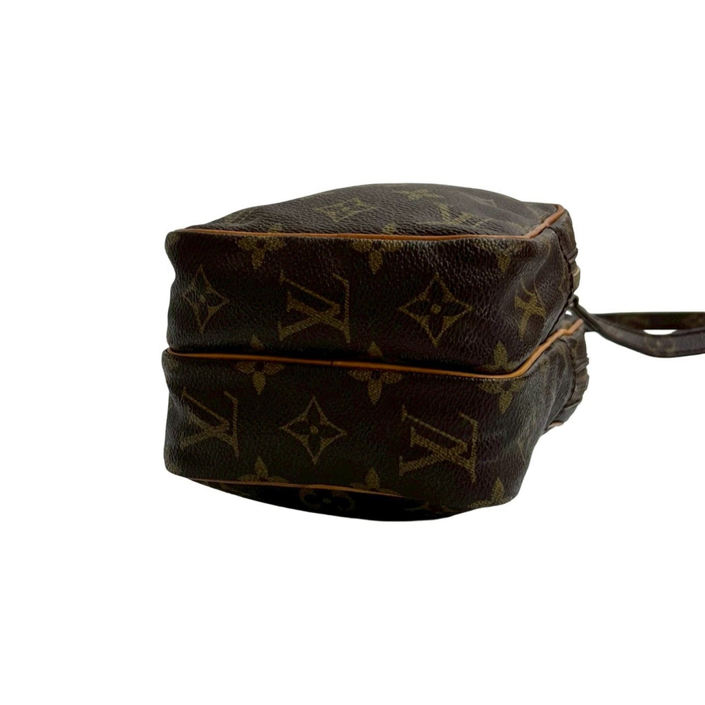 Louis Vuitton Brown Leather Pvc Pochette Shoulder Bag
