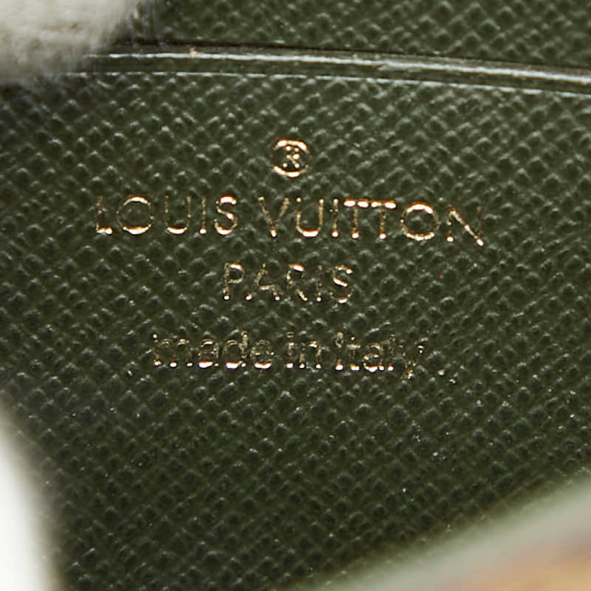 Louis Vuitton Brown Pvc Leather Pochette Pouch Shoulder Bag