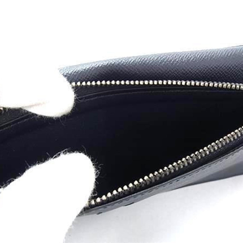 Louis Vuitton Ardoise Black Taiga Leather Long Wallet