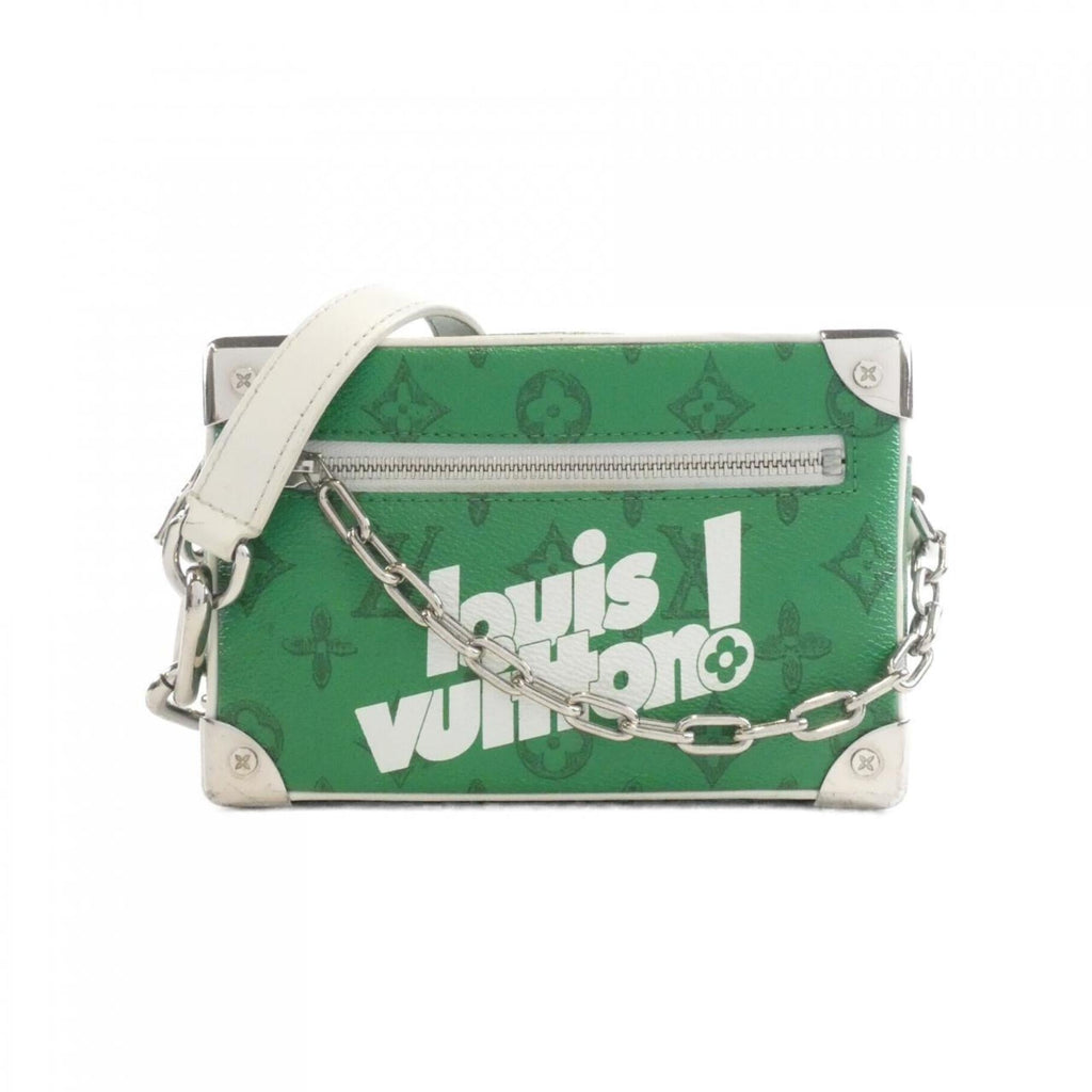 Louis Vuitton Vert Coated Canvas Shoulder Bag