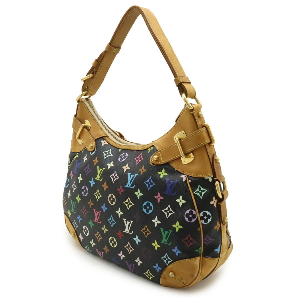Louis Vuitton Black Noir Monogram Shoulder Bag