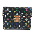 Louis Vuitton Black Monogram Multicolore Bill Wallet (Tri-Fold)