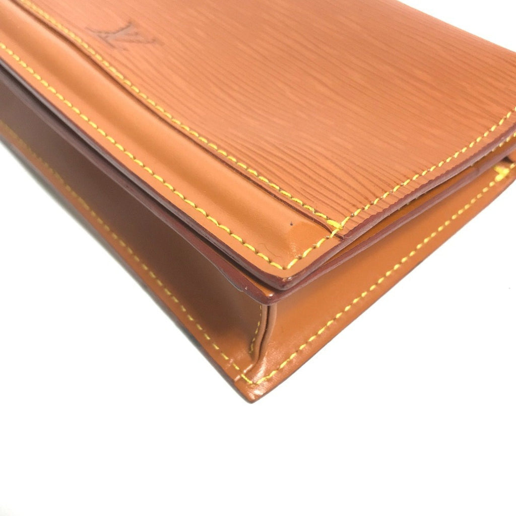 Louis Vuitton Brown Kenyan Brown Epi Leather Pouch