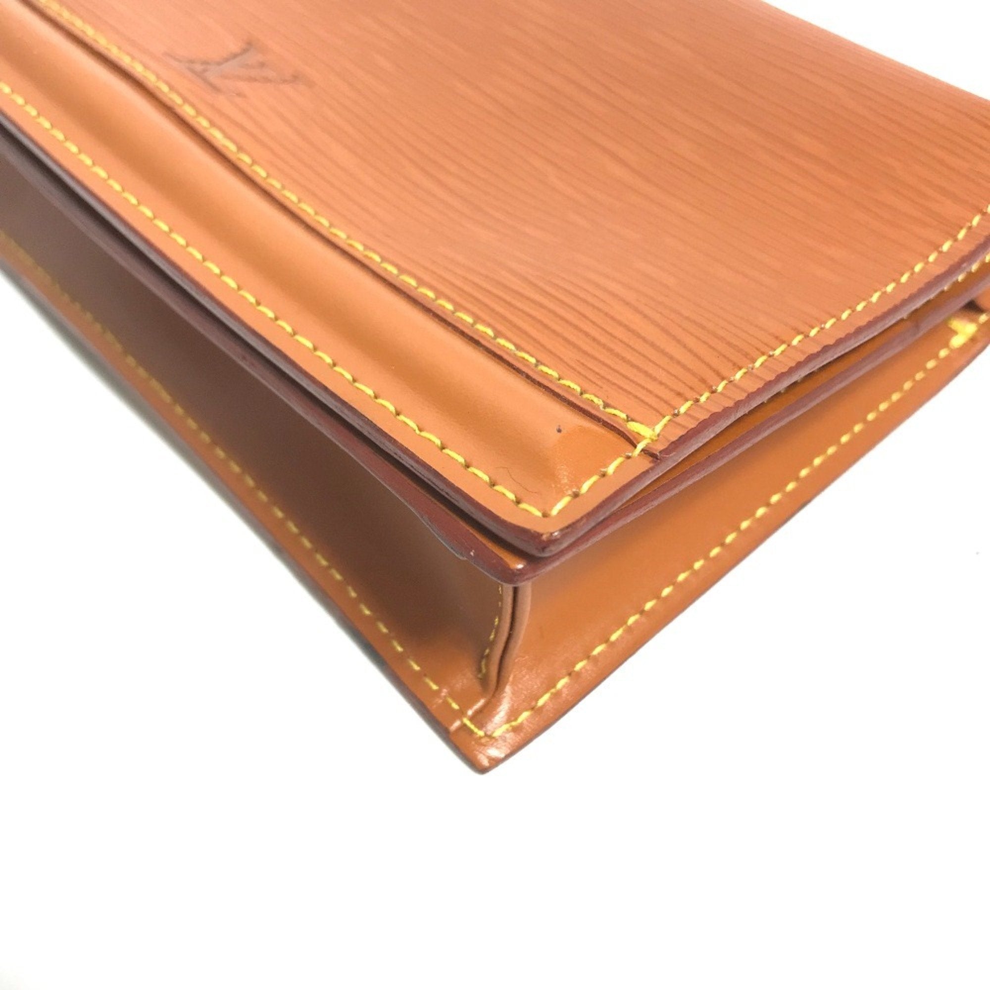 Louis Vuitton Brown Kenyan Brown Epi Leather Pouch