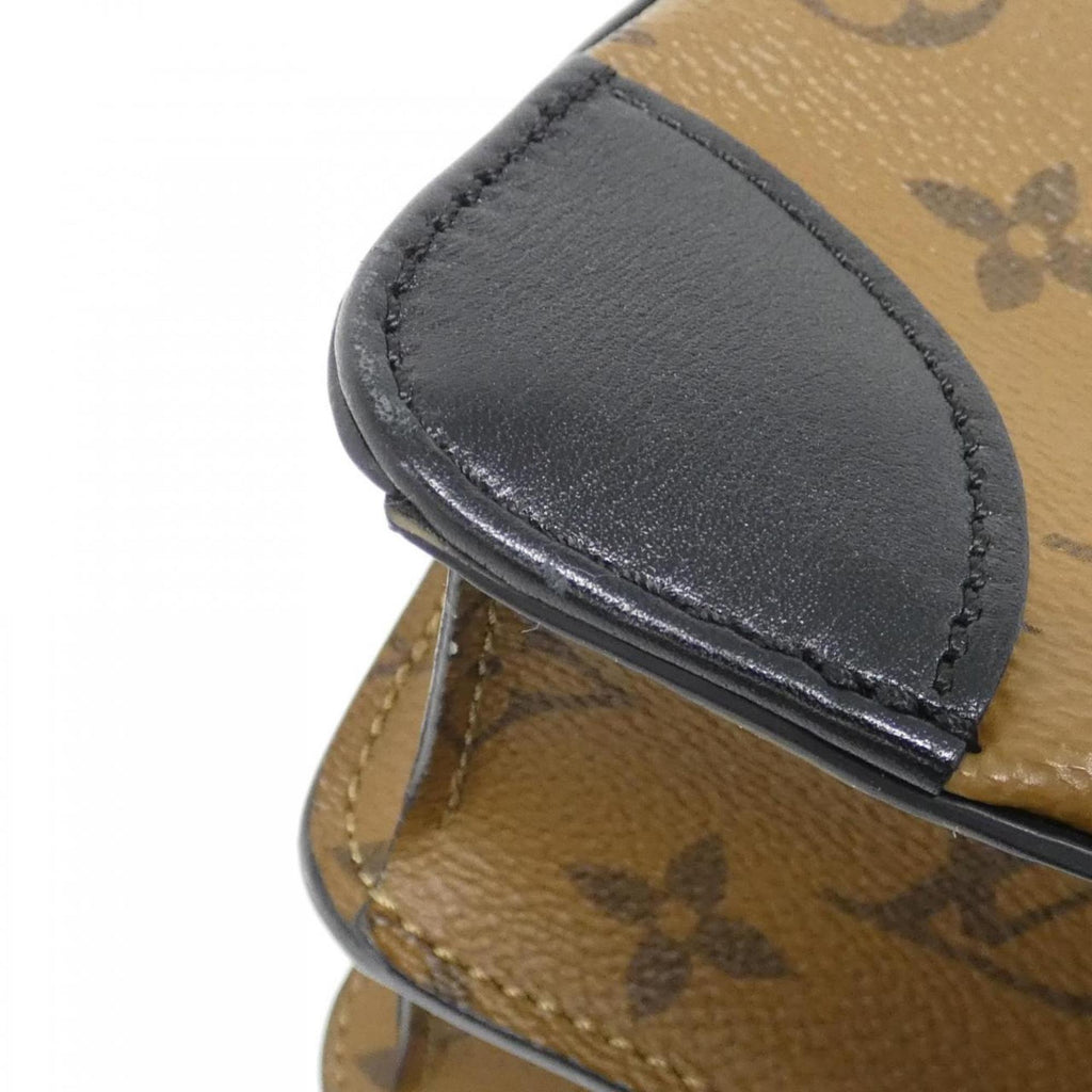 Louis Vuitton Brown Coated Canvas Handbag