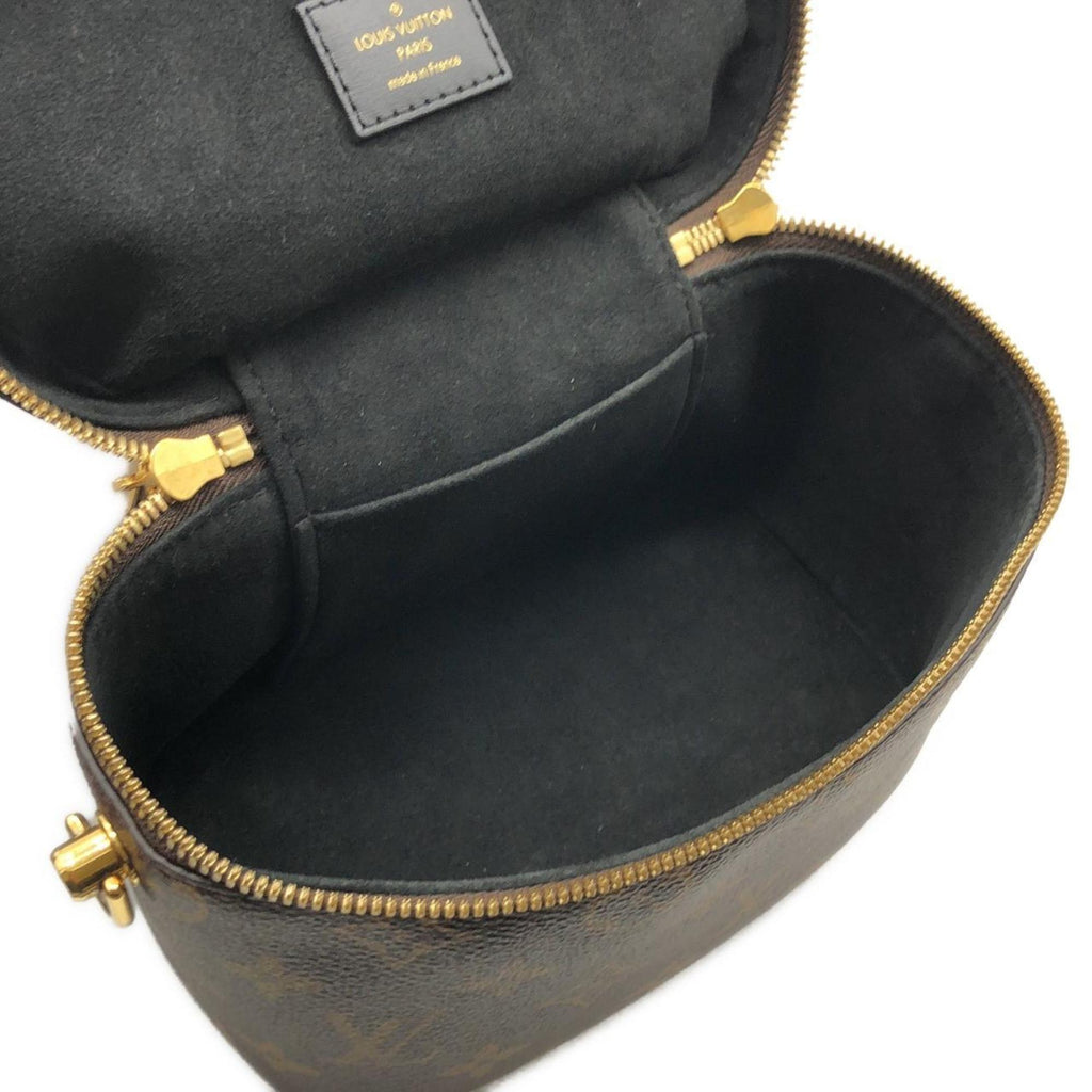 Louis Vuitton Marron Coated Canvas Handbag