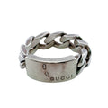 Gucci Silver Silver 925 Band Ring (Pre-Owned)