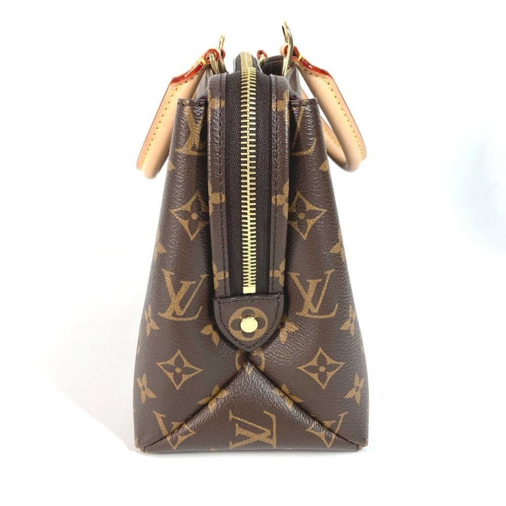 Louis Vuitton Brown Monogram Canvas Handbag Shoulder Bag Tote Bag