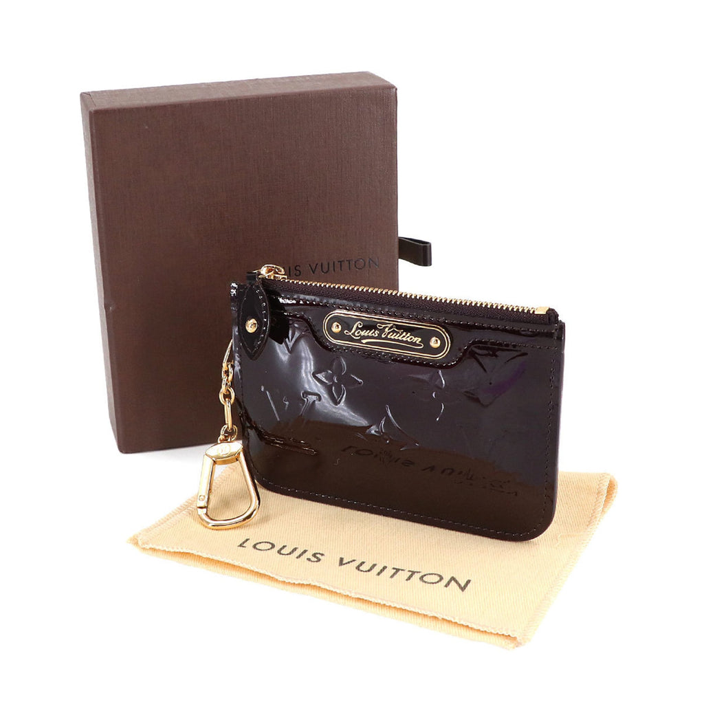 Louis Vuitton Amarante Vernis Coin Purse/Coin Case