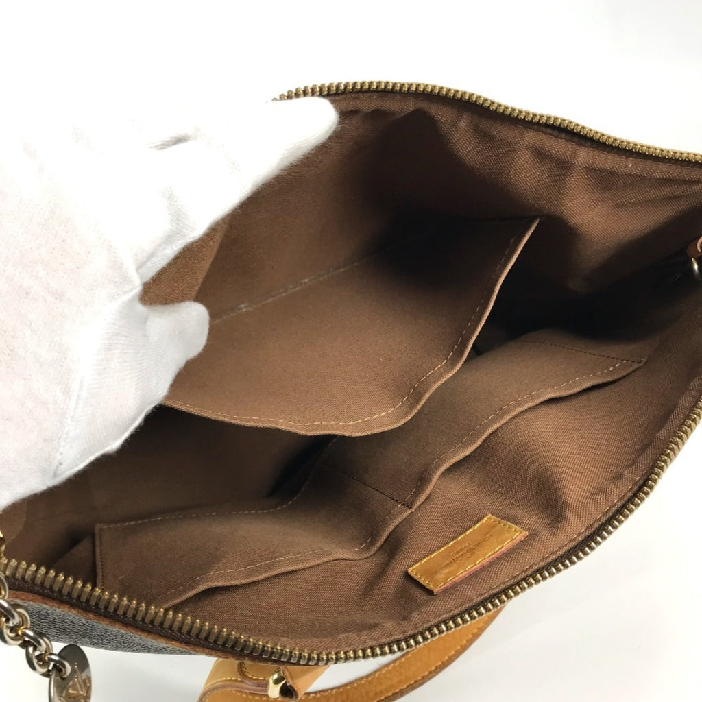 Louis Vuitton Brown Monogram Canvas Handbag Shoulder Bag