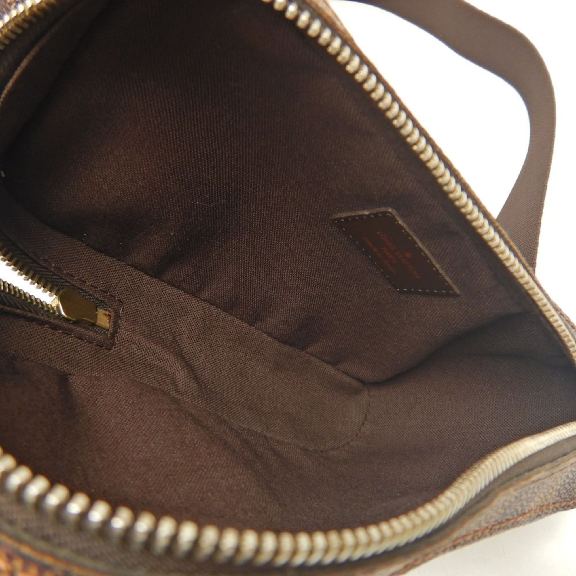 Louis Vuitton Brown Ebene Pvc Sling Bag