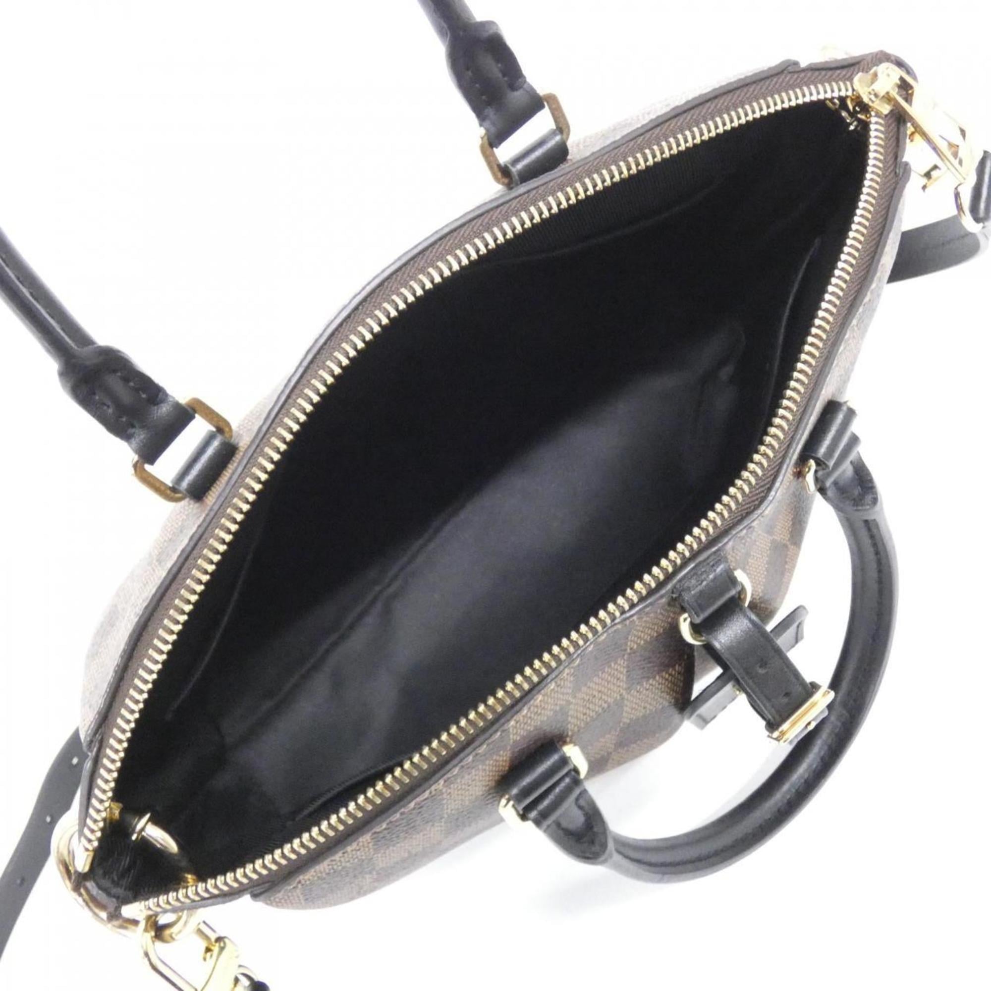 Louis Vuitton Ebene Coated Canvas Handbag