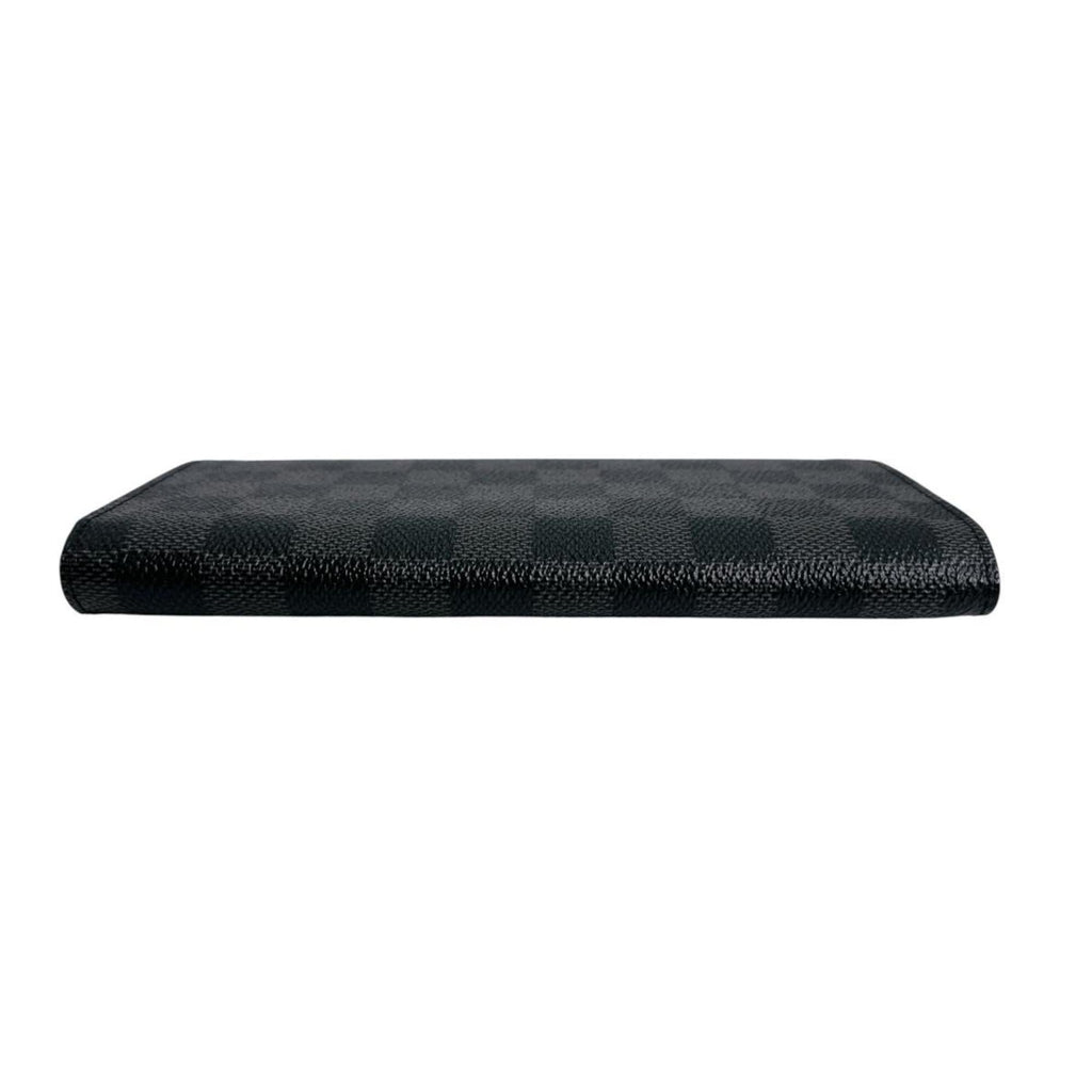 Louis Vuitton Damier Graphite Black Gray Damier Graphite Long Wallet