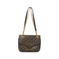 Louis Vuitton Marron Coated Canvas Shoulder Bag