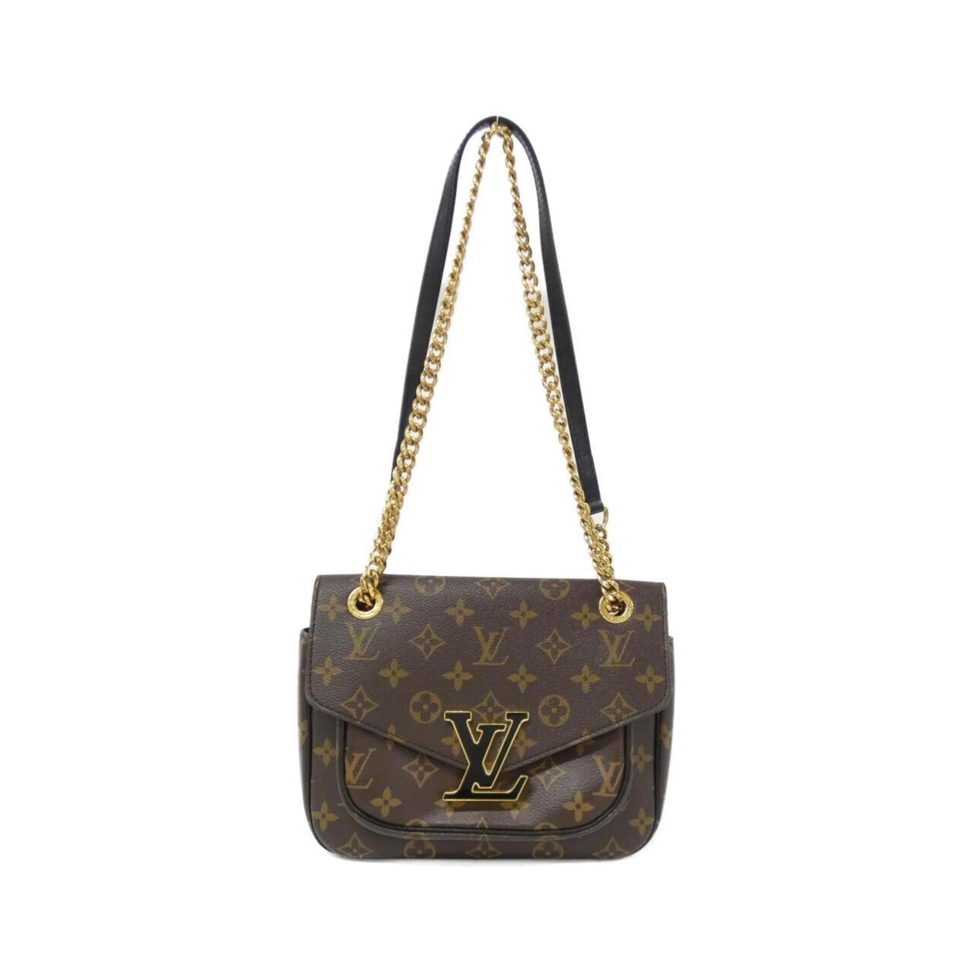 Louis Vuitton Marron Coated Canvas Shoulder Bag