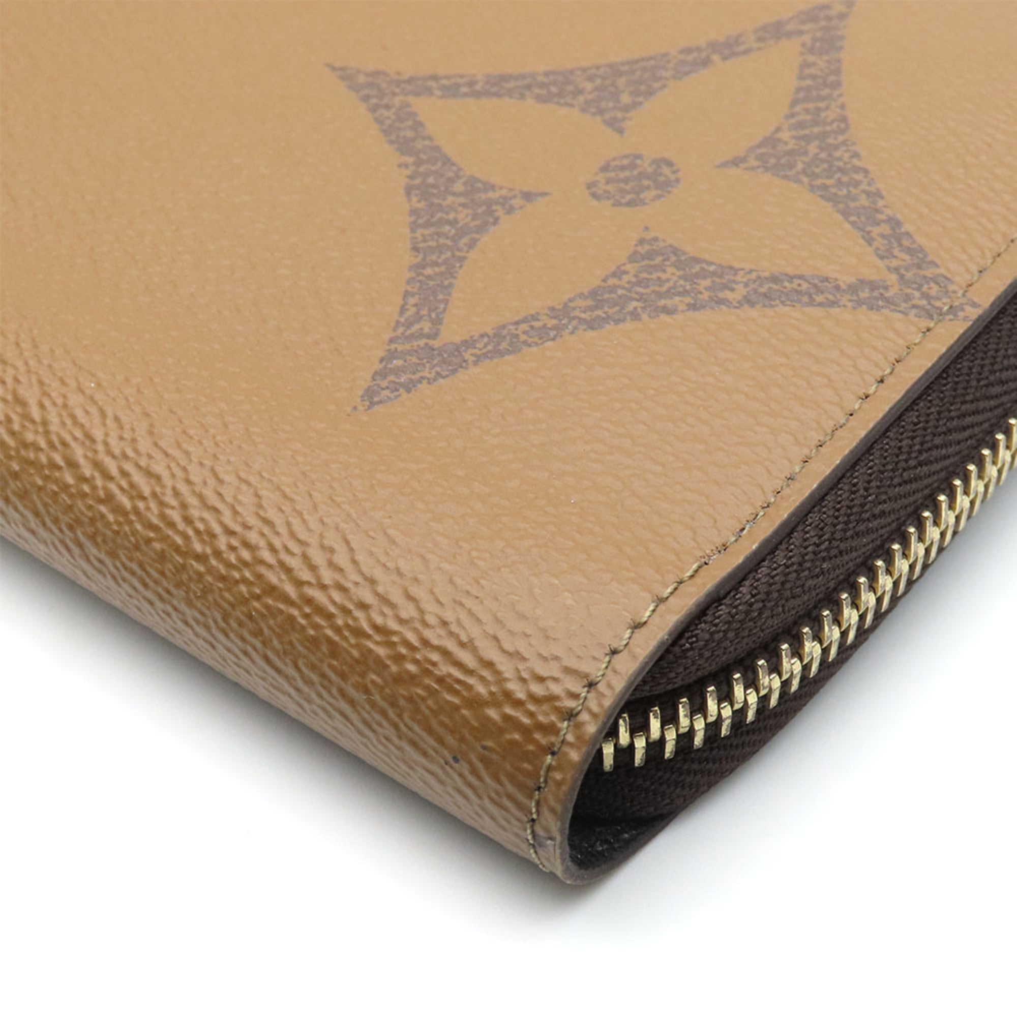 Louis Vuitton Brown Monogram Reverse Long Wallet