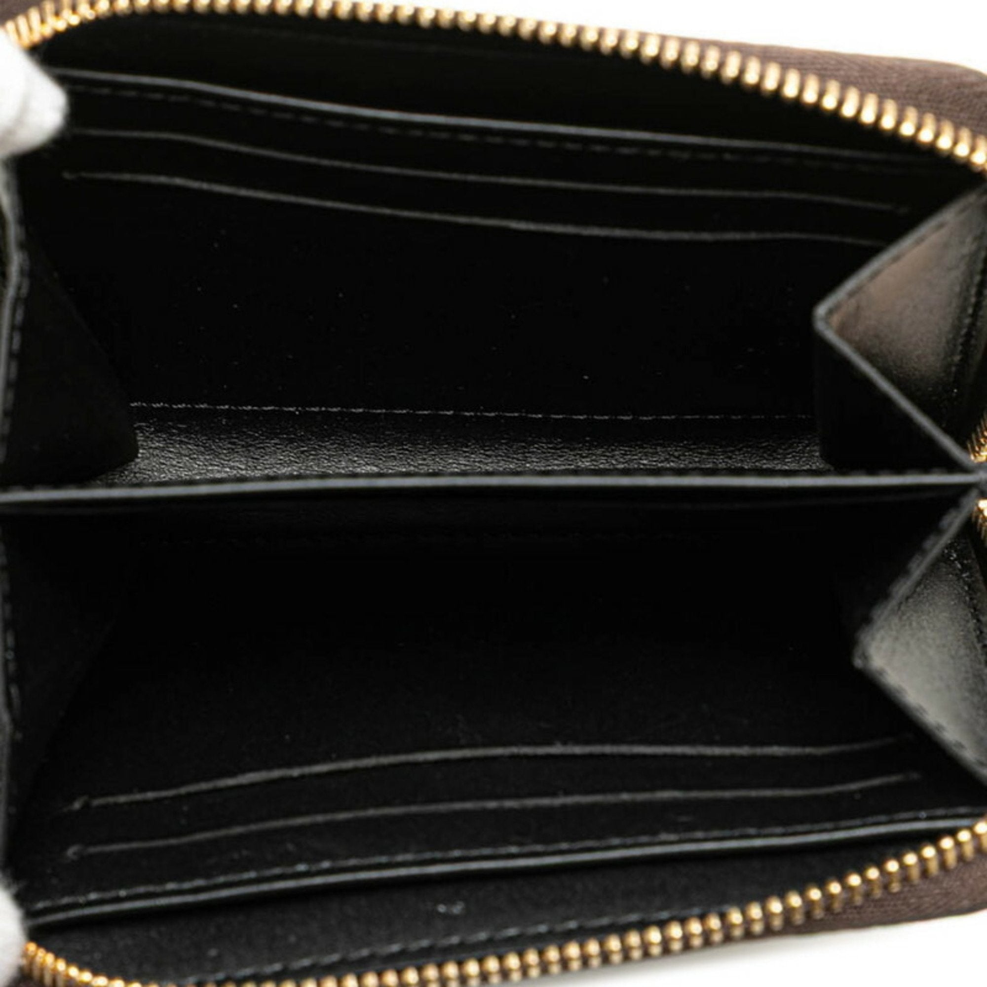 Louis Vuitton Brown Pvc Leather Coin Purse/Coin Case