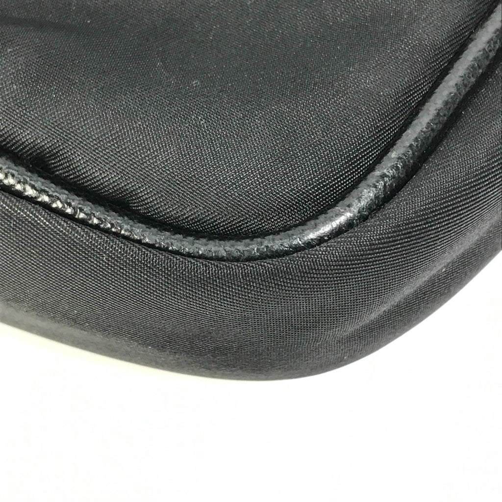 Prada Black Cloth Briefcase