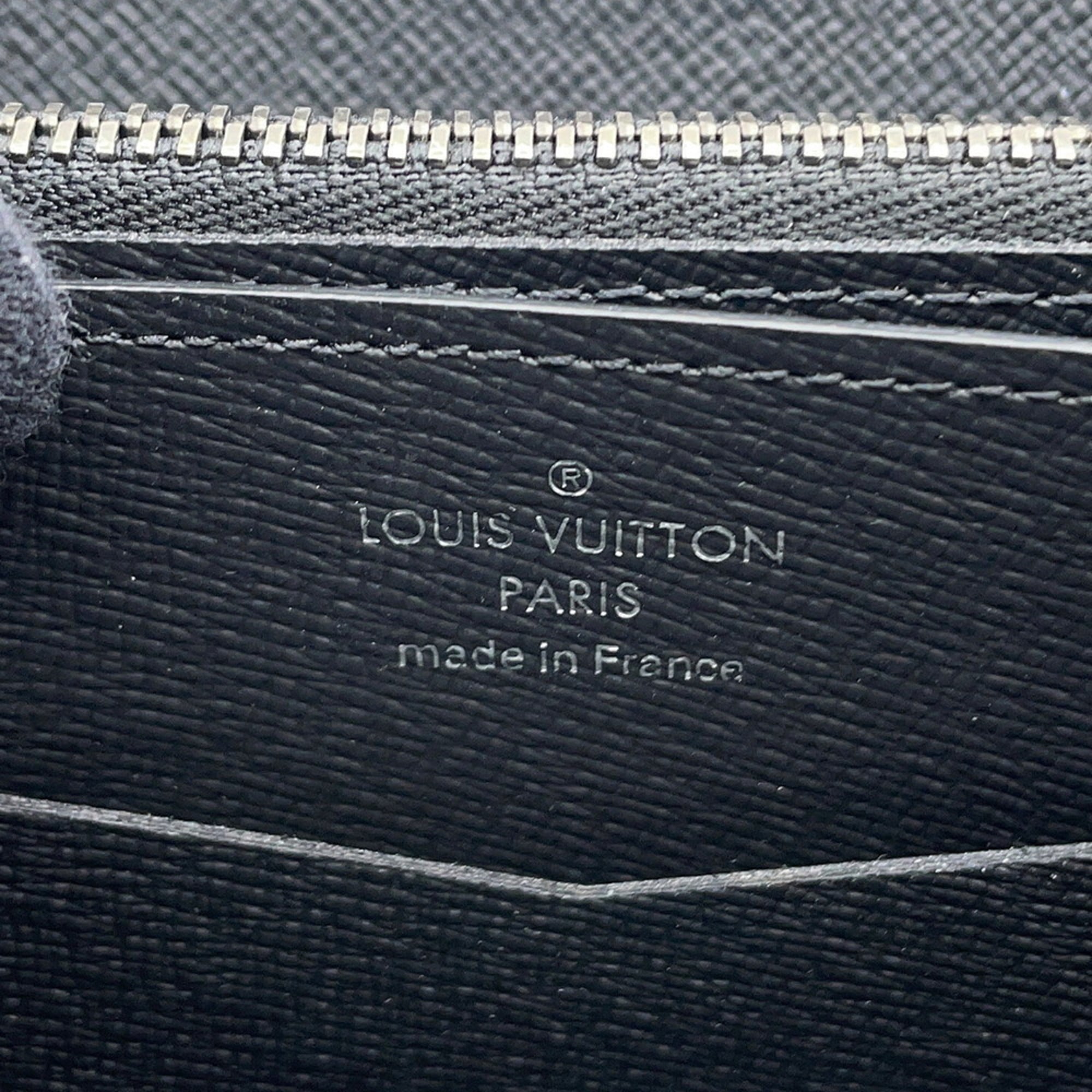 Louis Vuitton Monogram Eclipse Black Noir Monogram Eclipse Long Wallet