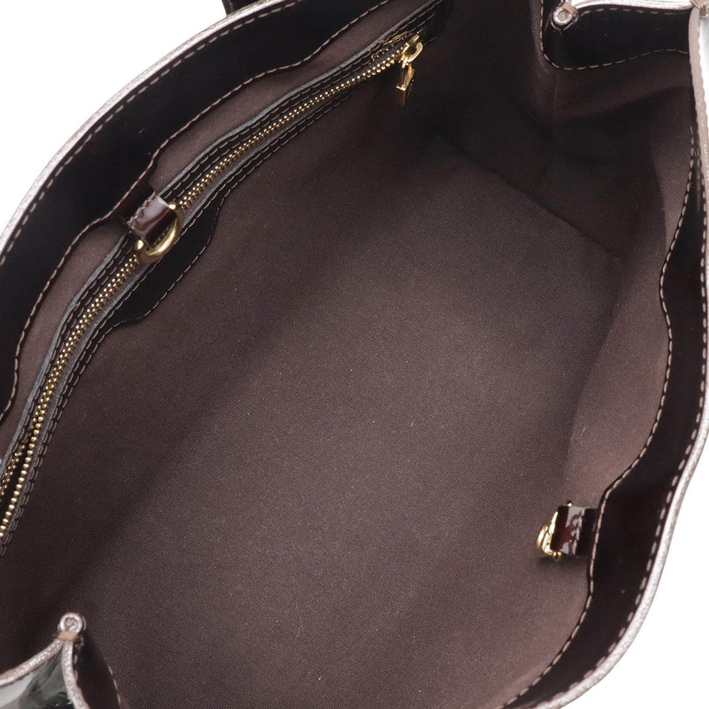 Louis Vuitton Amarante Leather Handbag Tote Bag